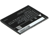 Battery for ZTE Blade GF3 Li3818T43P3h665344 3.7V Li-ion 1500mAh / 5.55Wh