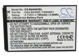 Battery for Creative Zen Micro 4GB 70PD000000039, BA20603R69900, CZMAB01, DAA-BA