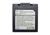 Battery for Panasonic Lumix DMC-FX1GC-S CGA-S001, CGA-S001A/1B, CGA-S001E, CGA-S