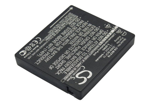 Battery for Panasonic Lumix DMC-F3S CGA-S/106B, CGA-S/106C, CGA-S009, CGA-S009E,