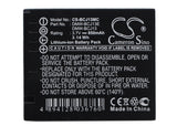 Battery for Panasonic Lumix DMC-LX5GK DMW-BCJ13, DMW-BCJ13E, DMW-BCJ13PP 3.7V Li