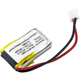 Battery for intercom Logisty D5131 BatLi11, MTU01X 3.7V Li-Polymer 90mAh / 0.33W