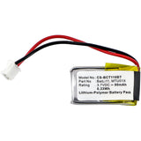Battery for intercom Logisty D5131 BatLi11, MTU01X 3.7V Li-Polymer 90mAh / 0.33W