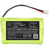 Battery for Bang and Olufsen Beo5 HHR-120AAB33 F1x2 2.4V Ni-MH 1200mAh / 2.88Wh