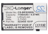 Battery for Bea-fon S200 523455 1S1P 3.7V Li-ion 1100mAh / 4.07Wh