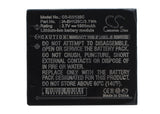 Battery for Samsung HMXR10BN IA-BH125C 3.7V Li-ion 1000mAh / 3.7Wh