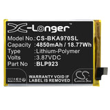 Battery for VIVO A97 5G  BLP923 3.87V Li-Polymer 4850mAh / 18.77Wh