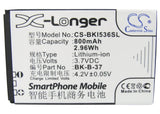 Battery for BBK i536 BK-B-37 3.7V Li-ion 800mAh / 2.96Wh