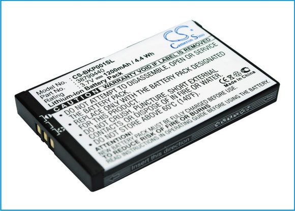 Battery for Becker Traffic Assist 7916 38799440 3.7V Li-ion 1200mAh