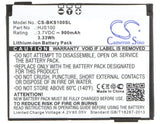 Battery for Becker Map Pilot 338937010208, HJS100 3.7V Li-ion 900mAh / 3.33Wh