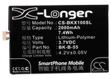 Battery for BBK VIVO X1ST BK-B-55 3.7V Li-Polymer 2000mAh / 7.4Wh