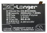 Battery for BBK Xplay X3T BK-B-59 3.8V Li-Polymer 2000mAh / 7.60Wh