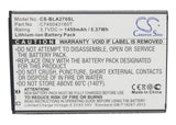 Battery for BLU A270 C745043160T 3.7V Li-ion 1450mAh / 5.37Wh