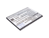Battery for BLU D0010UU C776043250T 3.8V Li-Polymer 2500mAh / 9.50Wh