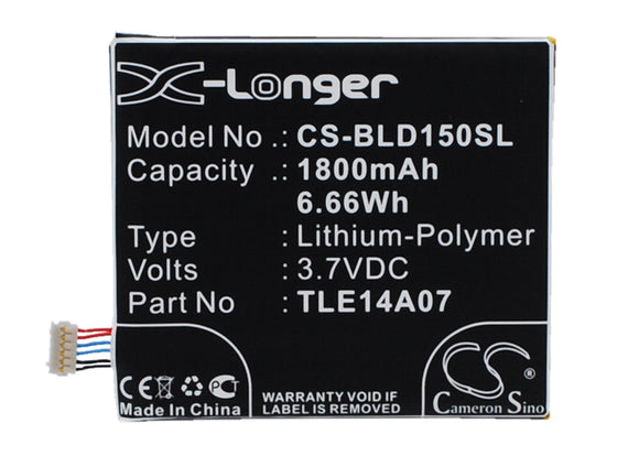 Battery for BLU Life PLAY S CA385863HV, P104INTRNL, P104-J430, TLE14A07 3.7V Li-