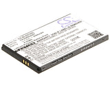 Battery for BLU Studio D510 C835405250T 3.7V Li-Polymer 2500mAh / 9.25Wh