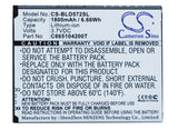 Battery for BLU Studio 5.0S C665104200T, C765804200L 3.7V Li-ion 1800mAh / 6.66W