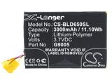 Battery for BLU Studio 6.0 HD C946304300P, G9005 3.7V Li-Polymer 3000mAh / 11.10