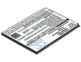 Battery for BLU L290U C836404292L 3.8V Li-Polymer 3000mAh / 11.40Wh