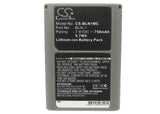 Battery for Olympus EM1 II BLN-1 7.6V Li-ion 750mAh / 5.70Wh