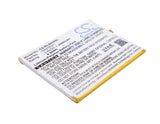 Battery for BLU S0030UU VK376071 3.8V Li-Polymer 2500mAh / 9.50Wh