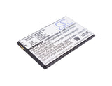Battery for BLU S070Q C755005200L 3.7V Li-ion 1500mAh / 5.55Wh