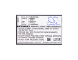 Battery for BLU S070Q C755005200L 3.7V Li-ion 1500mAh / 5.55Wh