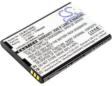 Battery for BLU T192 C654362190T 3.7V Li-ion 1700mAh / 6.29Wh