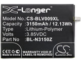 Battery for BLU VIVO XL 2 BL-N3150Z 3.85V Li-Polymer 3150mAh / 12.13Wh
