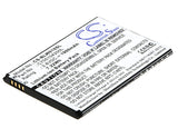Battery for BLU W010Q C705104200L 3.8V Li-ion 1900mAh / 7.22Wh