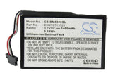 Battery for Jucon GPS-3741 3.7V Li-ion 1400mAh / 5.18Wh