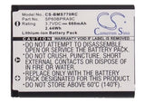 Battery for Panasonic KX-TCA385 N4FUYYYY0046, N4FUYYYY0047 3.7V Li-ion 660mAh / 