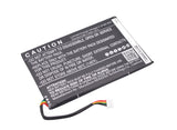 Battery for Barnes and Noble Glowlight WiFi B01PQIL 3.7V Li-Polymer 2150mAh / 7.