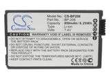 Battery for Canon DC95 BP-208, BP-208DG 7.4V Li-ion 850mAh