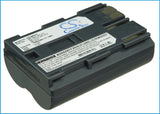 Battery for Canon PV130 BP-508, BP-511, BP-511A, BP-512, BP-514 7.4V Li-ion 1500