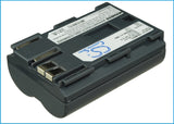 Battery for Canon ZR20 BP-508, BP-511, BP-511A, BP-512, BP-514 7.4V Li-ion 1500m