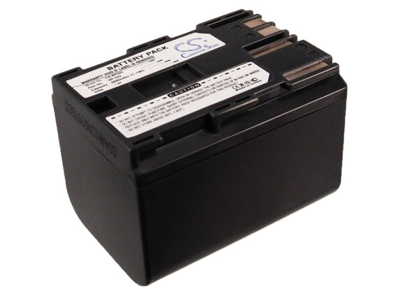 Battery for Canon ZR60 BP-522 7.4V Li-ion 3000mAh / 22.20Wh