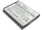 Battery for Samsung AQ100 BP-70A, BP-70EP, EA-BP70A, SLB-70A 3.7V Li-ion 740mAh 