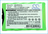 Battery for SouthWestern Bell BP901 3.6V Ni-MH 1500mAh