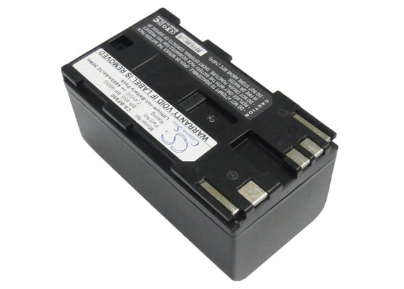Battery for Canon G1000 BP-950, BP-950G 7.4V Li-ion 4400mAh