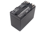 Battery for Canon XH A1 BP-975 7.4V Li-ion 6600mAh