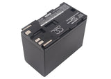 Battery for Canon XL H1 BP-975 7.4V Li-ion 6600mAh