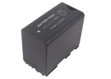 Battery for Canon XL H1A BP-975 7.4V Li-ion 6600mAh
