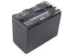 Battery for Canon XH A1S BP-975 7.4V Li-ion 7800mAh / 57.72Wh