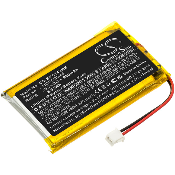 Battery for Babymoov Premium Care A014203  1ICP6/30/48 3.7V Li-Polymer 900mAh / 