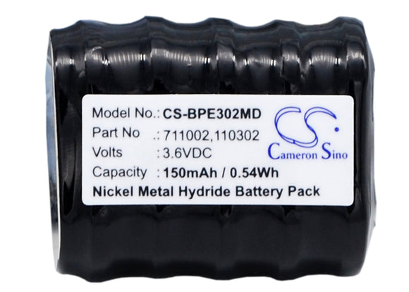 Battery for Baxter Healthcare 100DKO 6V Ni-MH 150mAh / 0.90Wh