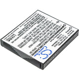 Battery for Bang & Olufsen H7 1973822, PLB-103 3.7V Li-ion 650mAh / 2.41Wh