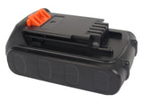 Battery for Black & Decker SSL20SB LB20, LBX20, LBXR20 20V Li-ion 2000mAh / 40.0