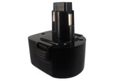 Battery for Black & Decker Q100 A9252, A9275, PS130, PS130A 12V Ni-MH 3300mAh / 