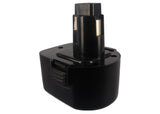 Battery for Black & Decker CD12CA A9252, A9275, PS130, PS130A 12V Ni-MH 3300mAh 